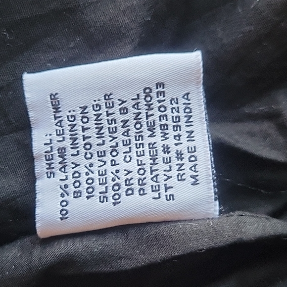 Walter Baker Moto Leather Jacket - Picture 5 of 8